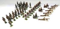 Britains World War I repainted British Infantry in steel helmets