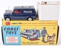 Corgi Toys 448 B.M.C. Mini Police Van with Tracker Dog