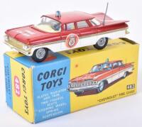 Corgi Toys 482 “Chevrolet” Fire Chief Car