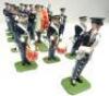 Soldiers Soldiers USA and French troops - 3