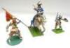 Frederick Ping Heraldic Miniature knights from Courtenay moulds - 2