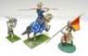 Frederick Ping Heraldic Miniature knights from Courtenay moulds - 3