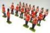 Soldiers Soldiers Line Infantry Band at attention - 8