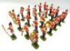 Soldiers Soldiers Line Infantry Band at attention - 9
