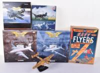 Five Boxed Aircraft Models