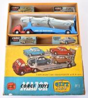 Corgi Major Toys Gift Set No 1 “Carrimore” Car Transporter with Four Cars