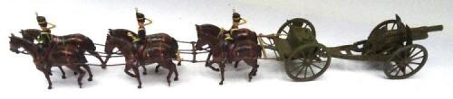 Britains set 2077, King's Troop Royal Horse Artillery