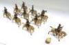 Britains from set 101, Mounted Band of the 1st Life Guards - 2