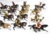 Britains from set 101, Mounted Band of the 1st Life Guards - 4