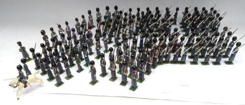 Britains from set 429, Scots Guards in greatcoats
