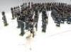 Britains from set 429, Scots Guards in greatcoats - 3