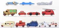 Eight Unboxed Dinky Toys