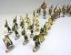 Britains Highlanders in khaki foreign service dress marching - 2
