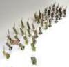 Britains Highlanders in khaki foreign service dress marching - 6