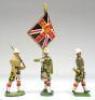 Britains Highlanders in khaki foreign service dress marching - 7