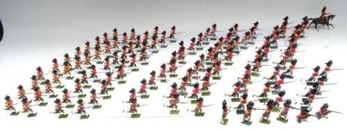 Britains repainted Highlanders charging
