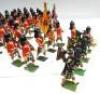 Britains and other repainted Gordon Highlanders marching - 5