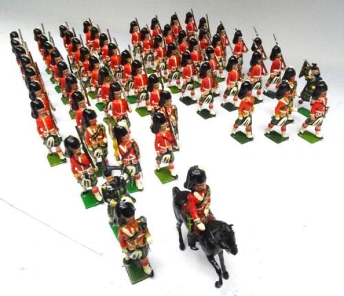 Britains repainted Gordon Highlanders marching