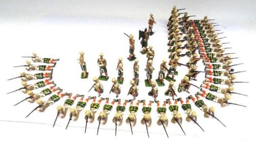 Britains repainted Gordon Highlanders firing