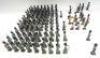 Britains from set 312, Grenadier Guards in greatcoats