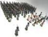 Britains from set 312, Grenadier Guards in greatcoats - 5