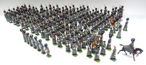 Britains from set 312, Grenadier Guards in greatcoats