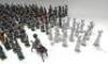 Britains from set 312, Grenadier Guards in greatcoats - 7