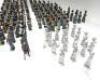 Britains from set 312, Grenadier Guards in greatcoats - 8