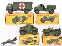 Four Boxed Military Dinky Toys