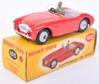 Dinky Toys 103 Austin Healey 100 Sports