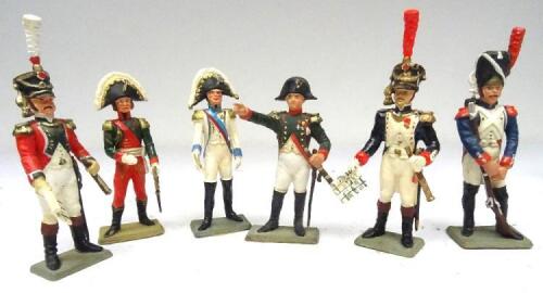 Starlux plastic Napoleonic 1st Empire figures on foot