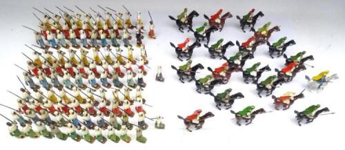Britains Arabs, mounted and on foot