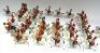 Britains repainted Royal Scots Greys with twenty-one piece mounted Band - 5