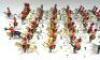 Britains repainted Royal Scots Greys with twenty-one piece mounted Band - 6