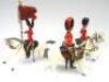 Britains repainted Royal Scots Greys with twenty-one piece mounted Band - 11
