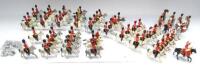 Britains repainted Royal Scots Greys with thirteen piece recast mounted Band