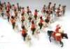 Britains repainted Royal Scots Greys with thirteen piece recast mounted Band - 3