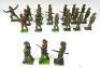 British repainted Infantry in steel helmets from set 195 - 7
