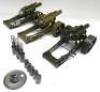 Britains, two sets 2064, 155mm Guns - 3