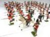 Britains from sets 88 and 2062, repainted Seaforth Highlanders charging - 3