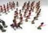 Britains from sets 88 and 2062, repainted Seaforth Highlanders charging - 3