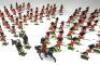 Britains from sets 88 and 2062, repainted Seaforth Highlanders charging - 4