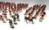 Britains from sets 88 and 2062, repainted Seaforth Highlanders charging - 5