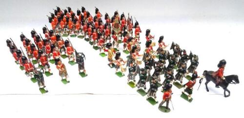 Britains from set 112, Seaforths marching