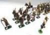 Britains Cameron Highlanders in foreign service order marching - 3