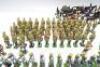 Britains Mountain Artillery, Argylls and a few Gordons firing - 6