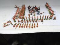 Britains repainted Gordon Highlanders firing