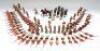 Britains repainted Black Watch, Camerons and three Seaforth Highlanders firing