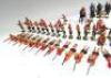 Britains repainted Black Watch, Camerons and three Seaforth Highlanders firing - 2