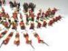 Britains repainted Black Watch, Camerons and three Seaforth Highlanders firing - 4